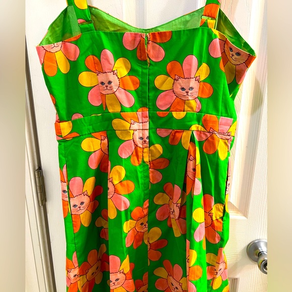 ModCloth x Marisol Muro Nothing Beats Pleats Fit And Flare Dress - Picture 5 of 5